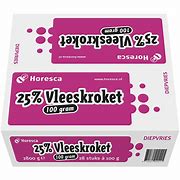 Horesca vleeskroket 25% 28 x 100 gram