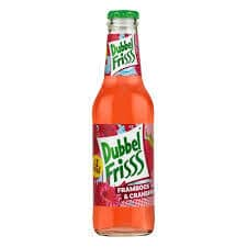 Dubbelfris framboos/cranberry krat 24 flesjes x 20 cl