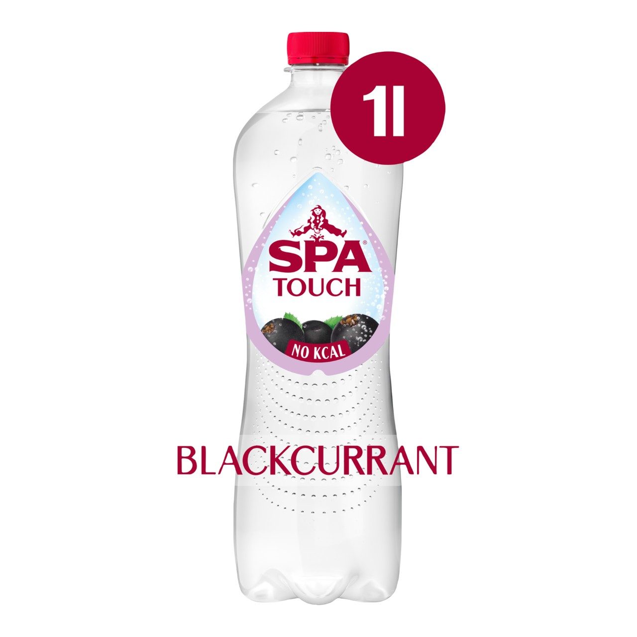 Spa touch bruisend blackcurrant 6 flessen x 1 liter
