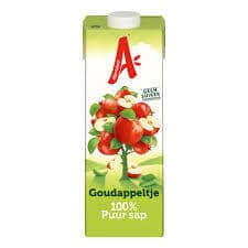 Goudappeltje appelsap pak 1 liter