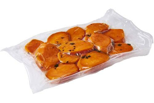 Zoete aardappel schijf sous-vide 800 gram