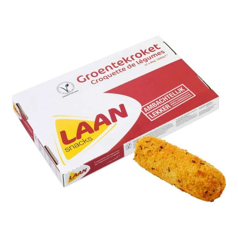 Laan groentenkroket 21 x 80 gram