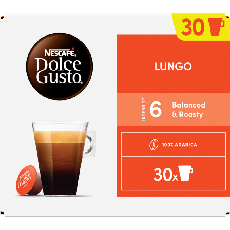 Nescafe Dolce Gusto Caffe Lungo XL 30 capsules