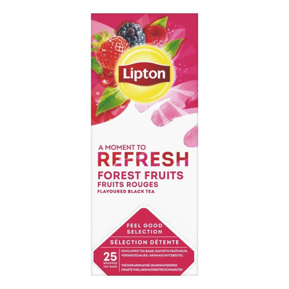 Lipton bosvruchten thee doos 100 zakjes x 1.6 gram