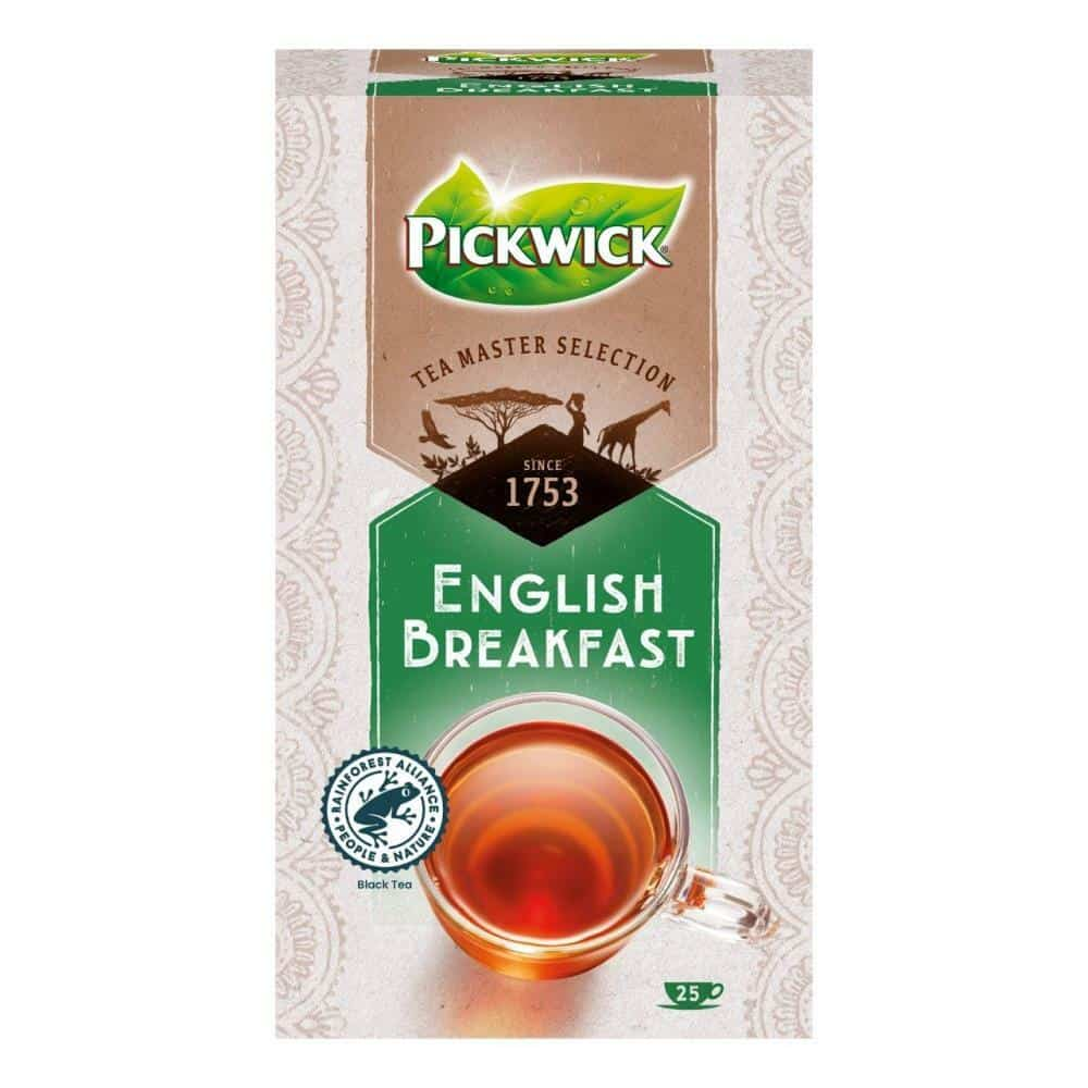 Pickwick master selection english tea breakfast 1 x 25 x 2 gram