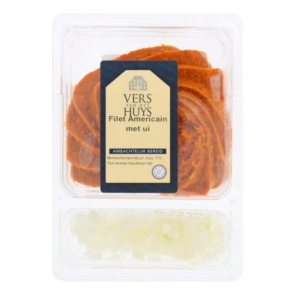 T'Huys filet american met ui 150 gram