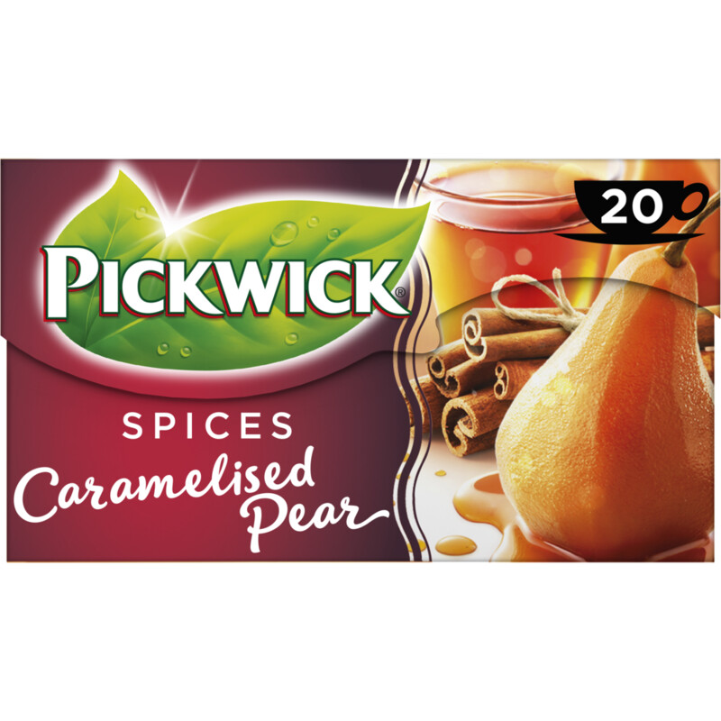 Pickwick caramelised pear 20 zakjes 1.5 gram