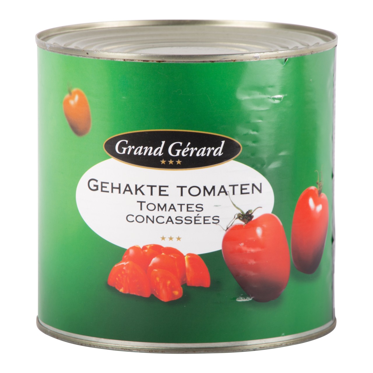 Gehakte tomaten blik 2.5 kilo