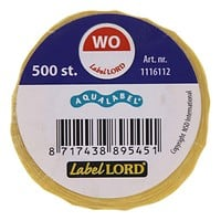 Aqualabel haccp woensdag stickers rol 500 stuks