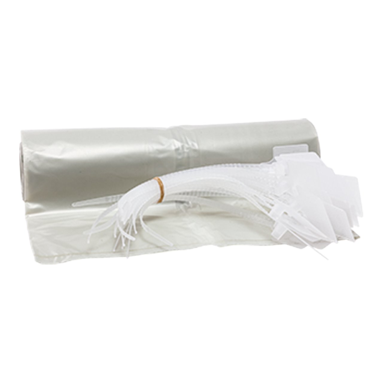 Small bags met sluitstrip per rol a 5 zakken