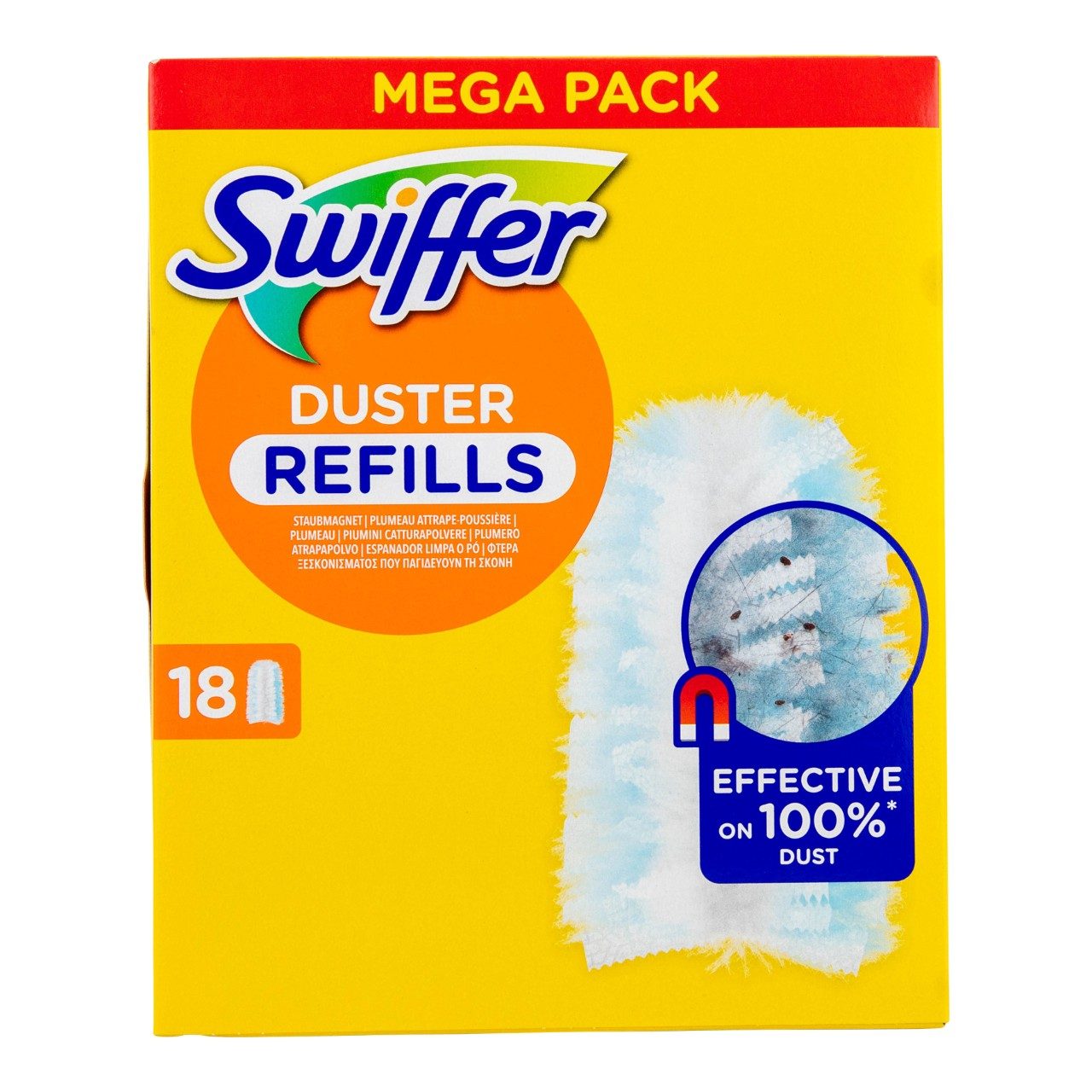 Swiffer doekjes navul pak 18 stuks