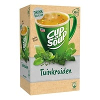 Cup A Soup tuinkruiden drinkbouillon doos 26 zakjes