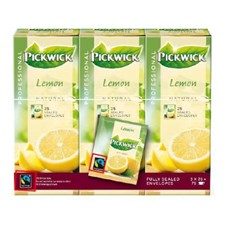 Pickwick citroen thee 2 gram 3 x 25 zakjes