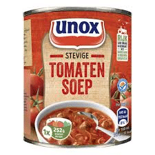 Unox tomaten soep blik 12 x 800 ml