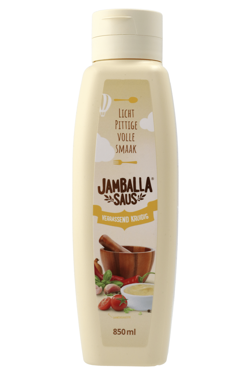 Elite jamballasaus fles 850 ml