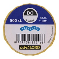 Aqualabel haccp donderdag stickers rol 500 stuks