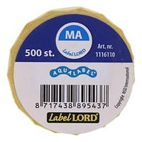 Aqualabel haccp maandag stickers rol 500 stuks