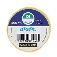Aqualabel haccp dinsdag stickers rol 500 stuks