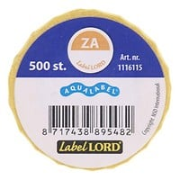 Aqualabel haccp zaterdag stickers rol 500 stuks