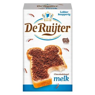 Ruijter hagelslag melk pak 390 gram