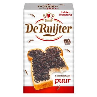 Ruijter hagelslag puur pak 390 gram