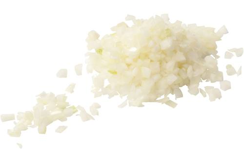 Uien brunoise 10 mm zak per 1 kilo