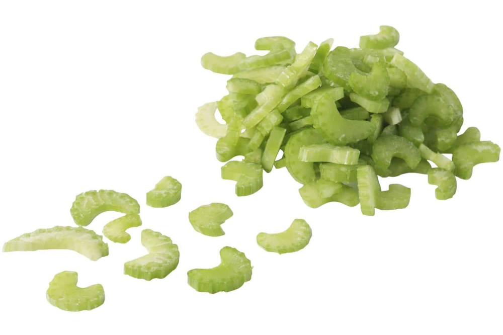 Bleekselderij brunoise 10 mm zak 1 kilo