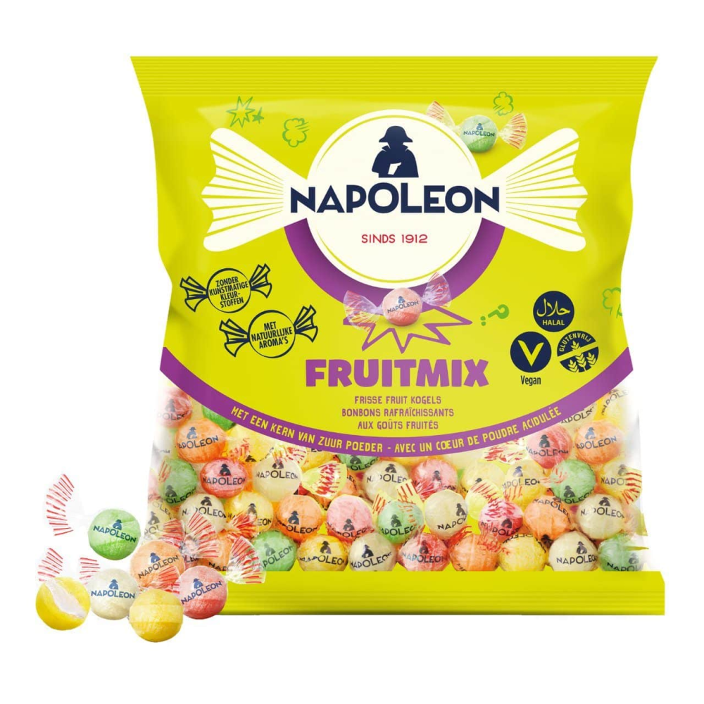 Napoleon fruitmix kogels zak 1 kilo
