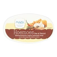 Maza hoemoes (hummus) ras el hanout bakje 200 gram