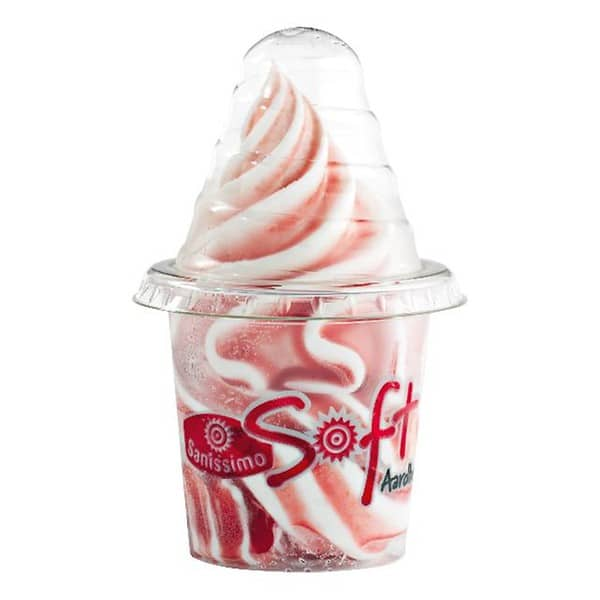 Sanissimo softijs aardbei doos 12 stuks