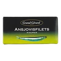 Grand Gerard ansjovis in olijfolie blik 3 x 50 gram