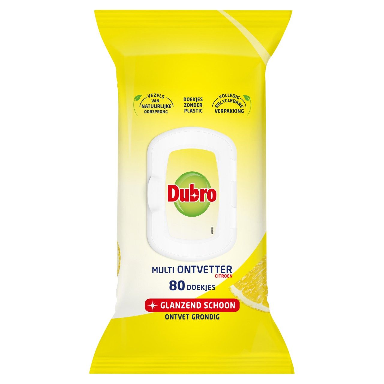 Dubro multi-ontvetter doekjes ditroen pak 80 stuks
