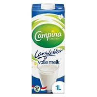 Campina houdbare volle melk 12 pakken x 1 liter