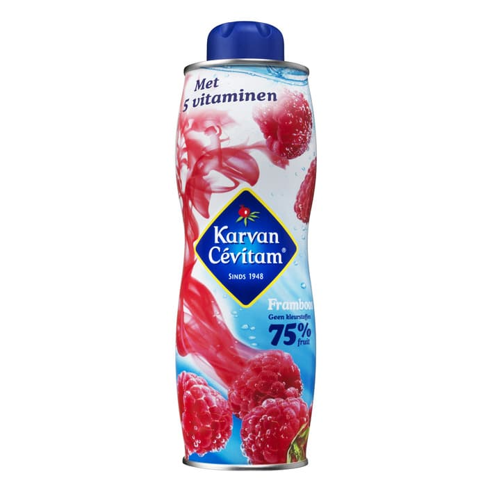 Karvan cevitam framboos siroop fles 600 ml