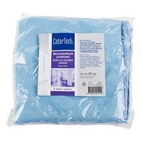 Euro microvezeldoek blauw per 10 stuks