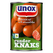 G'woon runder knakworst 12 x 400 gram