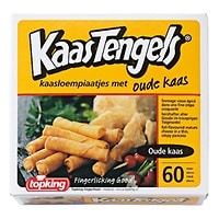 Topking kaasstengels oude kaas doos 60 stuks