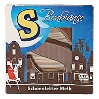 Bonbiance melk chocolade schoen letter 6 stuks a 40 gram