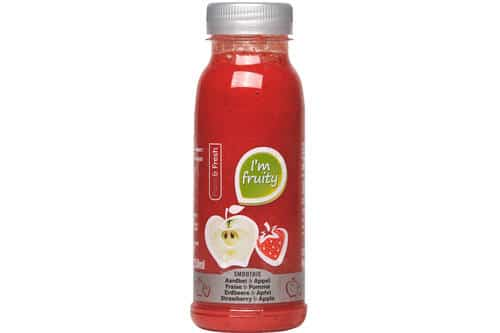 I'm fruity smoothie aardbei 6 stuks x 250 ml