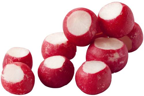 Radijs heel schoon zak 500 gram