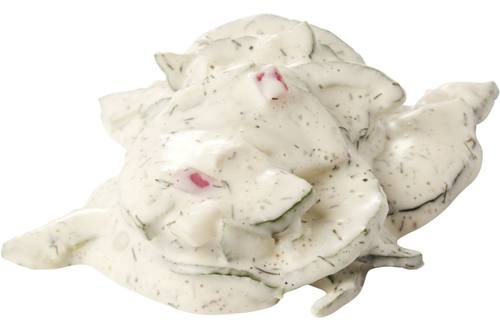 Hollandse komkommer salade bak 1 kilo