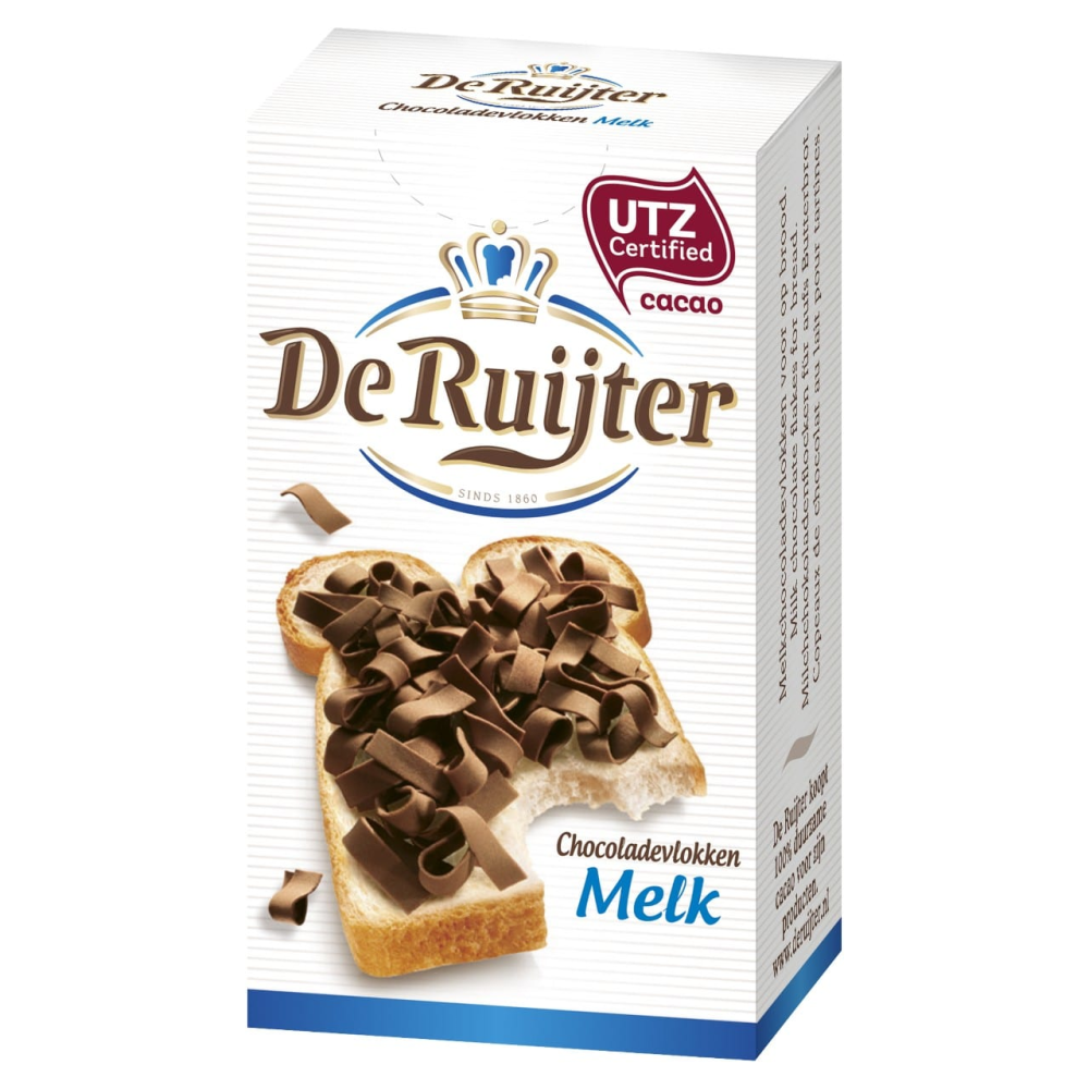 Ruijter vlokken melk doos 80 stuks x 15 gram