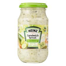Heinz sandwich spread komkommer pot 300 gram