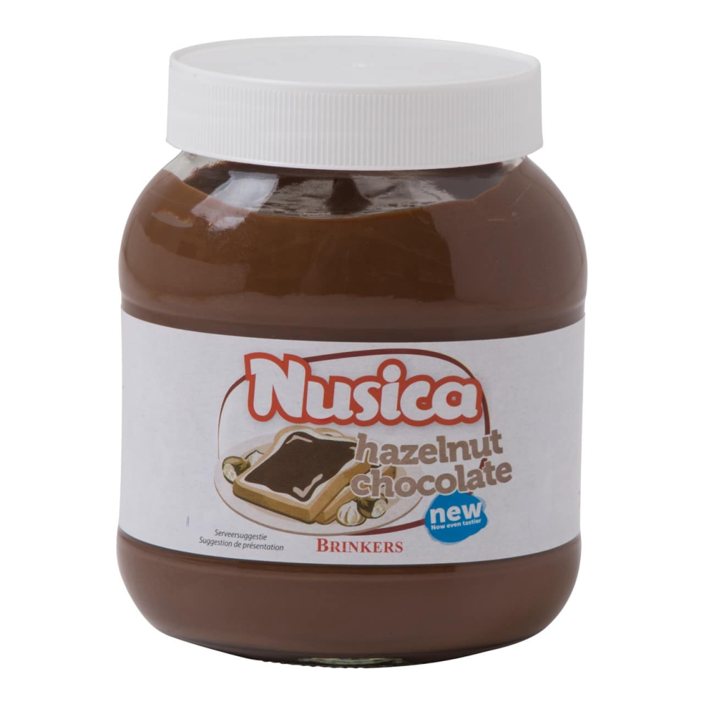 Nusica hazelnootpasta pot 750 gram