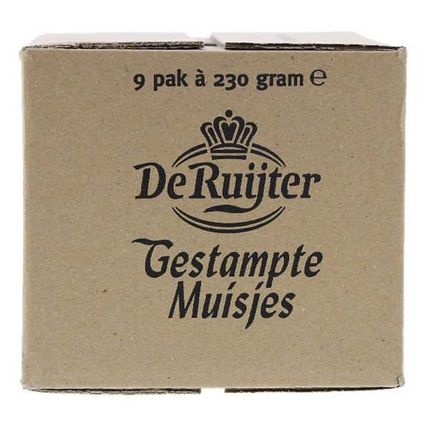 Ruijter gestampte muisjes 9 pakjes x 230 gam