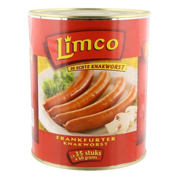 Limco frankfurter knakworst 35 x 60 gram
