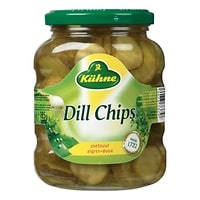 Kuhne augurken dill chips 370 ml