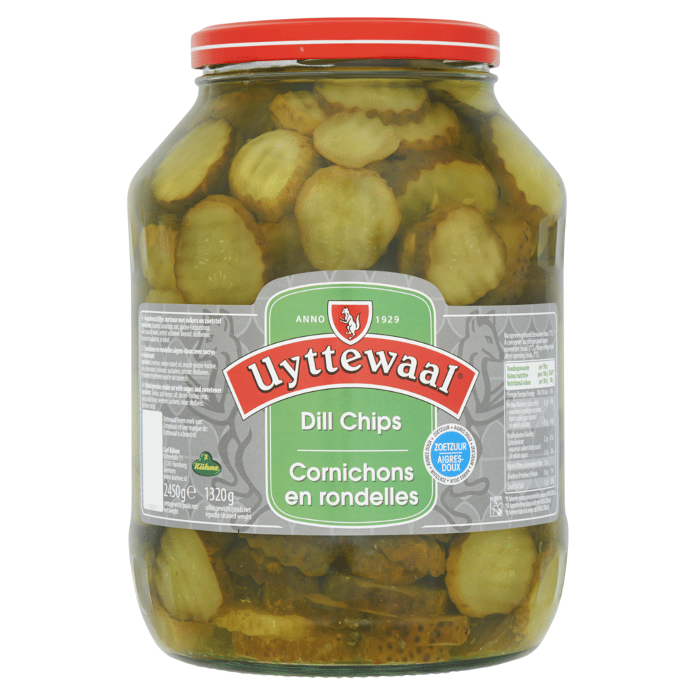 Kroon dill chips pot 2.4 kilo