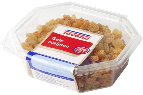 Tovano rozijnen geel 200 gram