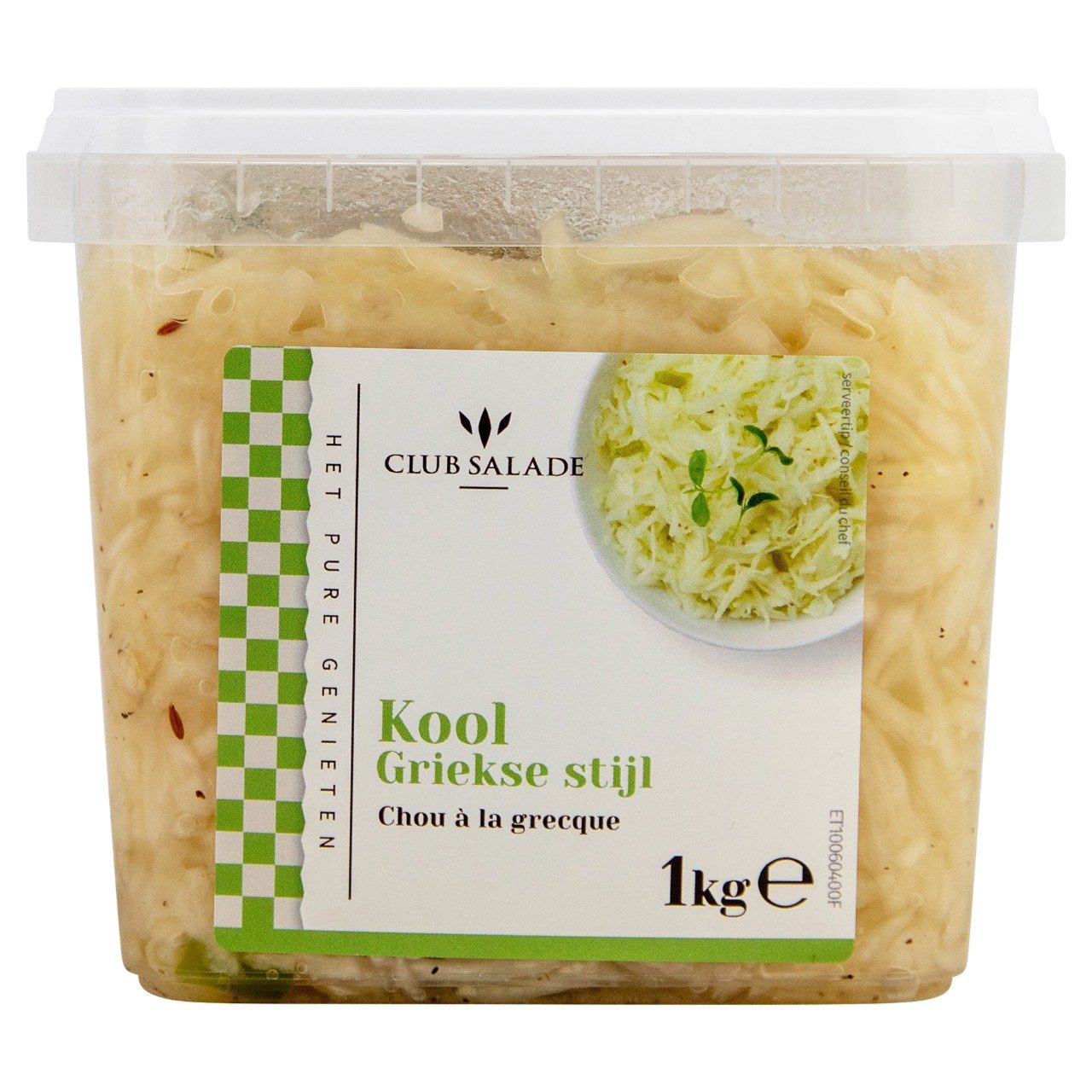 Club griekse kool salade emmertje 1 kilo